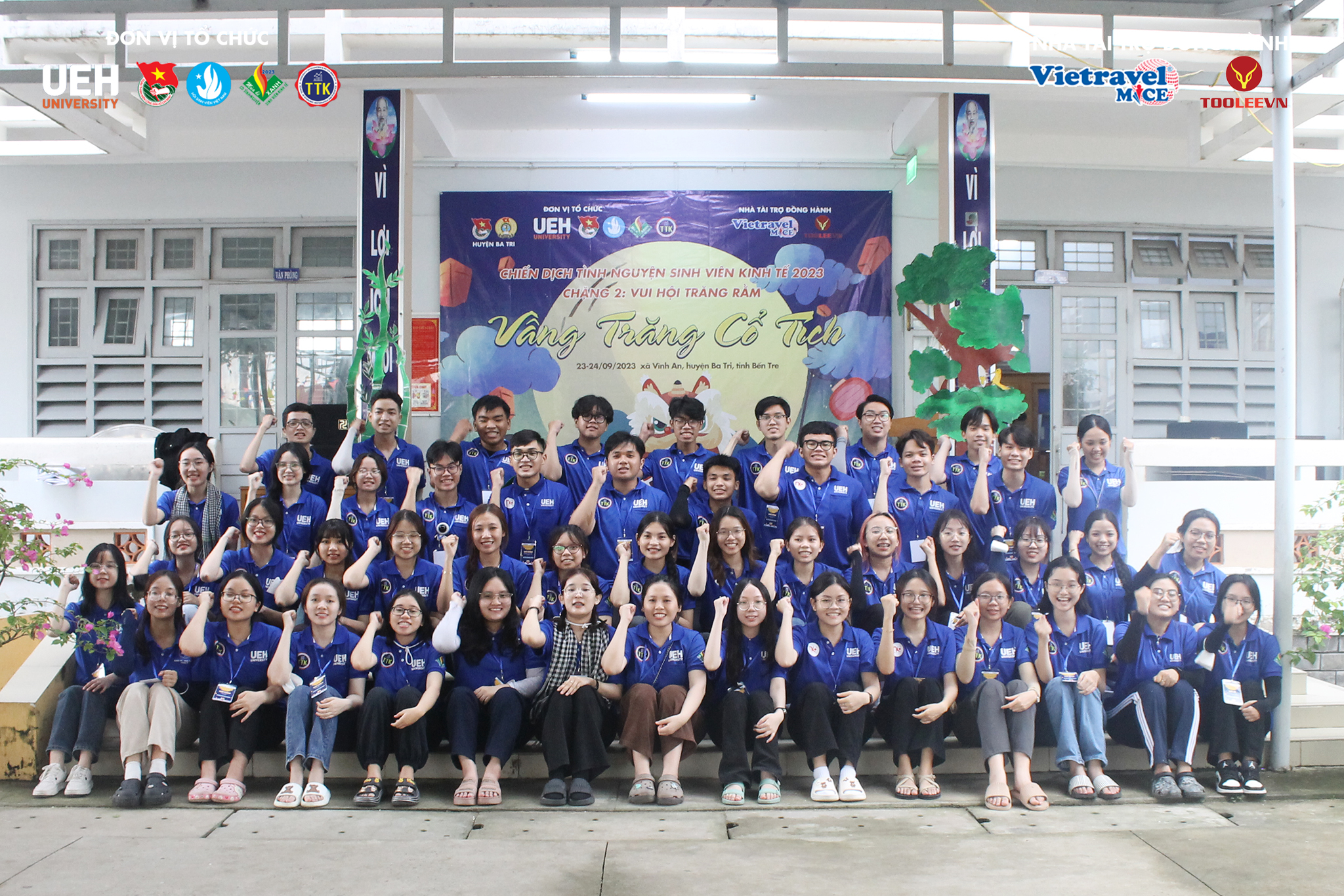 Chiến dịch tình nguyện Sinh viên Kinh tế 2023 khoa Toán - Thống kê – Chặng 2: Vui Hội Trăng Rằm 2023 - Vầng trăng cổ tích